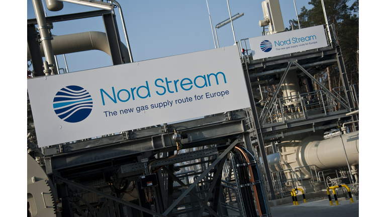 View of the Nordstream gas pipeline term
