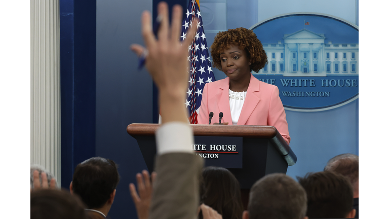 Meida Briefing Held By White House Press Secretary Karine Jean-Pierre
