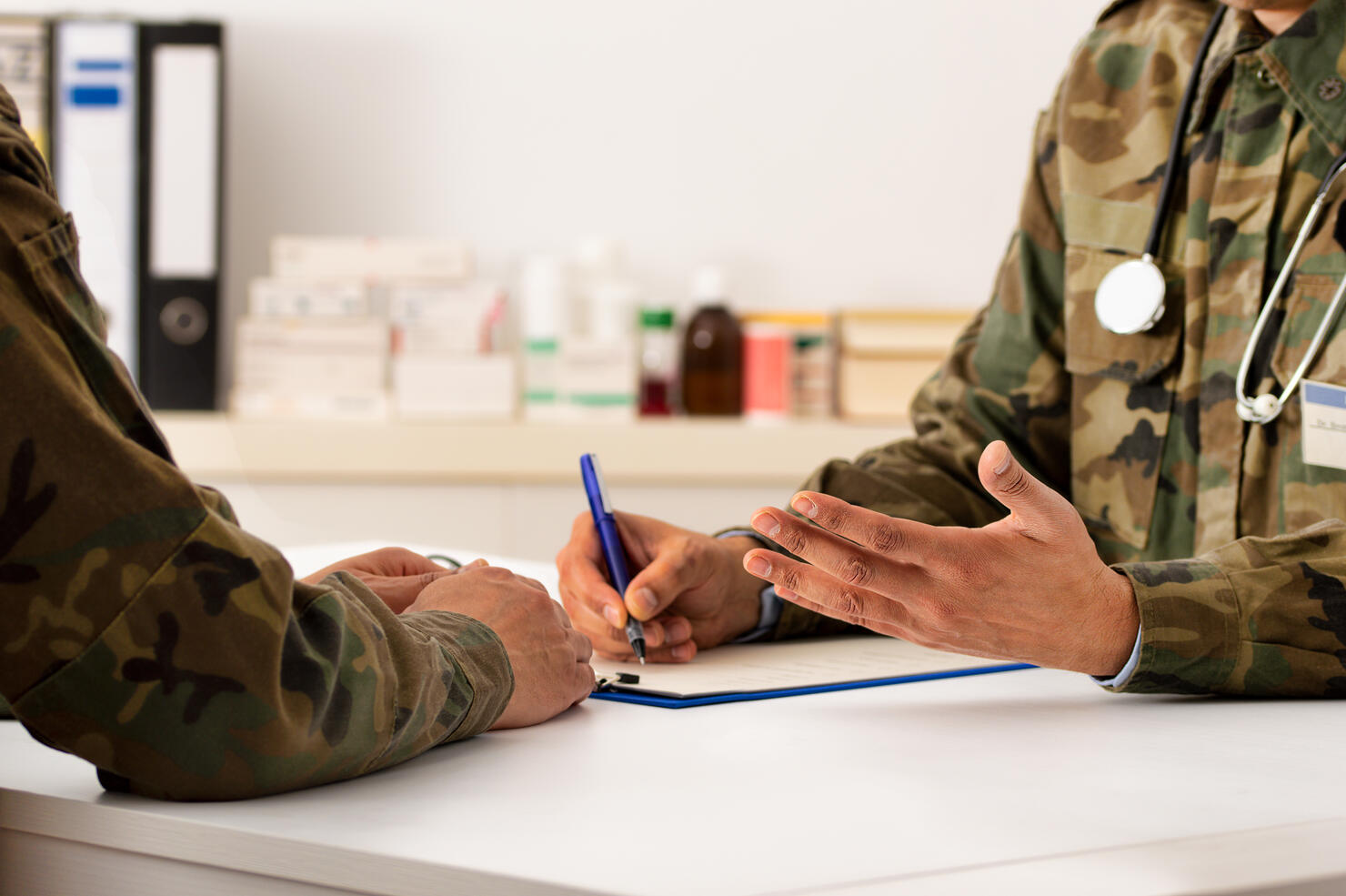 military doctor's office