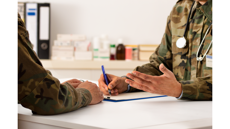 military doctor's office