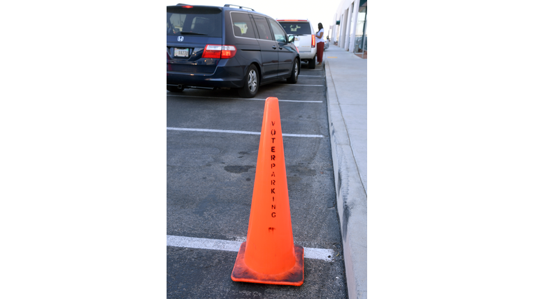 Voters Drop Off Ballots In Nevada