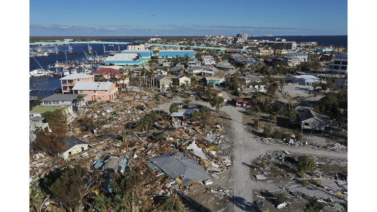 Florida's Southern Gulf Coast Continues Clean Up Efforts In Wake Of Hurricane Ian