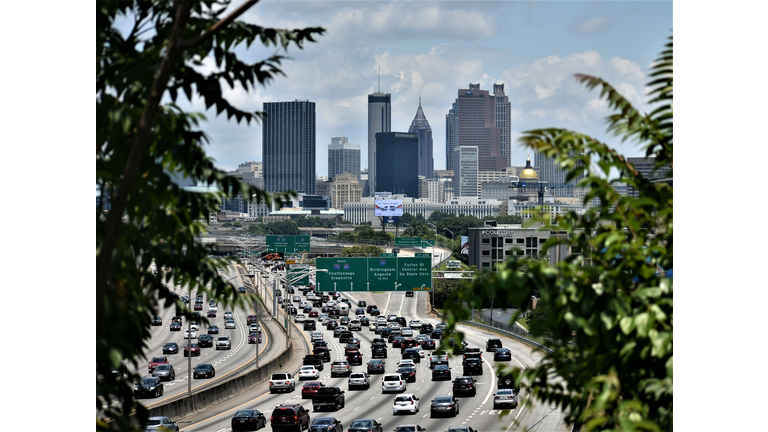 Atlanta Georgia and highway traffic