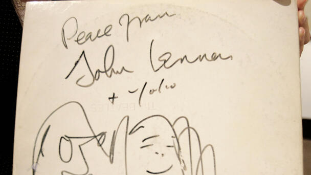 John Lennon Autograph Up For Grabs