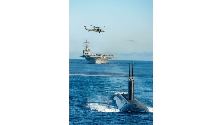 South Korea, Japan and US Navies Hold Trilateral Anti-submarine Exercise