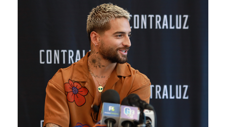 Artist Maluma Holds Press Conference Announcing His Latest Venture