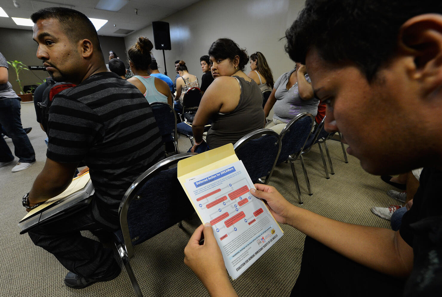 Young Immigrants Apply For Obama Administration's Temporary Deportation Reprieve