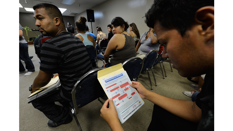 Young Immigrants Apply For Obama Administration's Temporary Deportation Reprieve