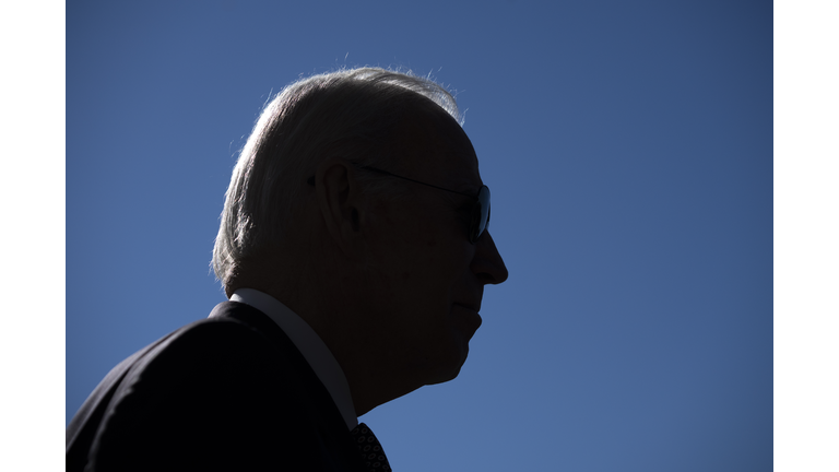 President Biden Departs The White House For New York