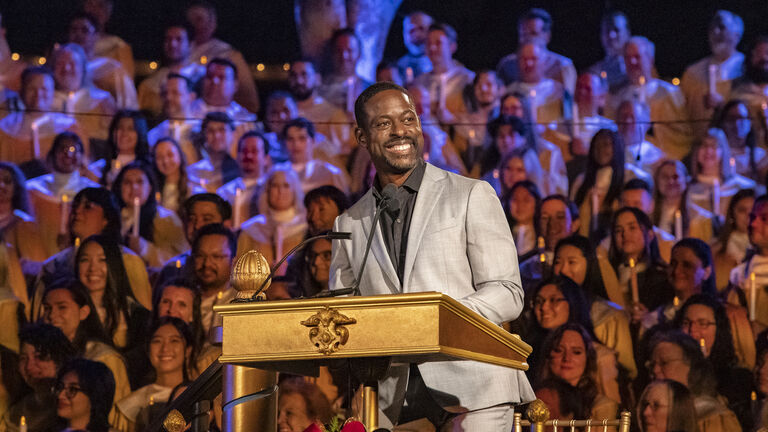 Sterling K. Brown Narrates The Candlelight Ceremony And Processional At Disneyland Park