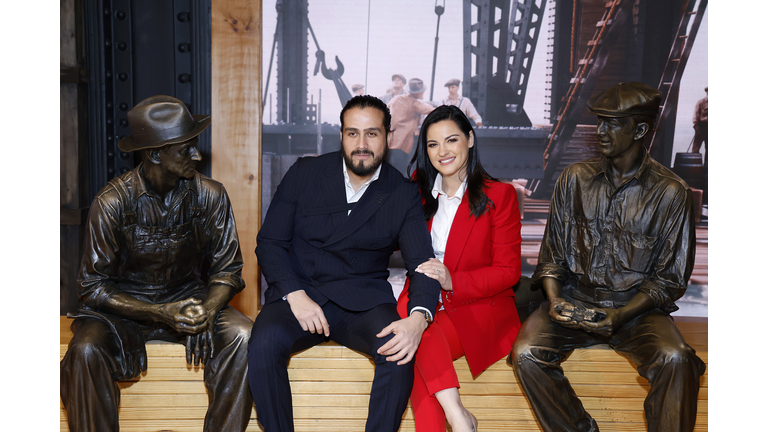 Maite Perroni Visits the Empire State Building