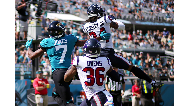 A father's prediction comes true: Texans rookie Derek Stingley Jr.  intercepts first NFL pass