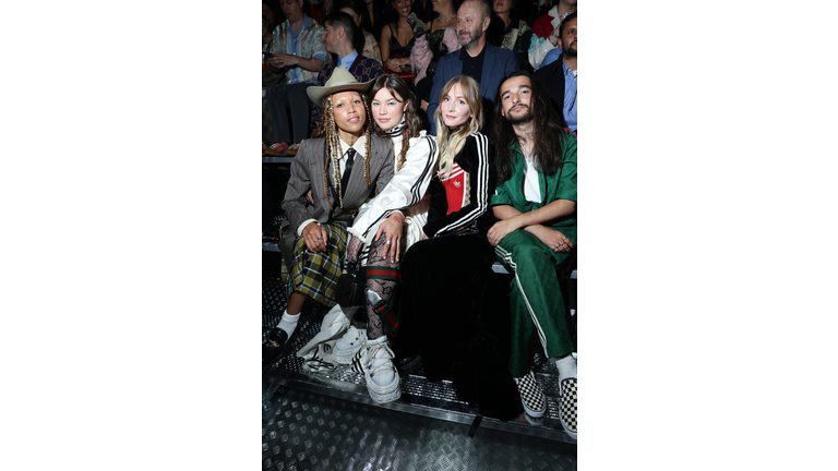 Gucci Twinsburg - Front Row - Milan Fashion Week Spring/Summer 2023