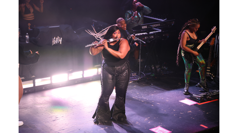 Lizzo Performs Live At Saint Andrew's Hall For SiriusXM's Small Stage Series Presented By American Express In Detroit