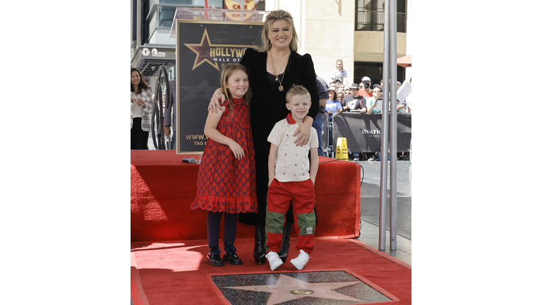 Kelly Clarkson Honored With Star On The Hollywood Walk Of Fame