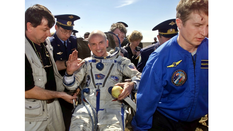 Dennis Tito Returns From Space Voyage