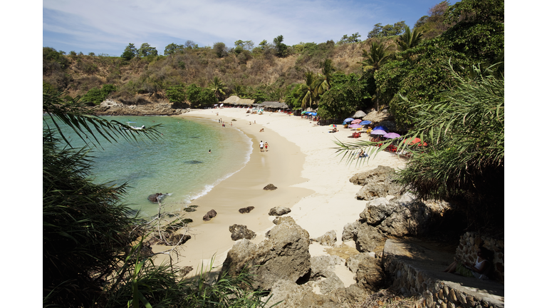 Beach at Puerto Escondido, Mexico