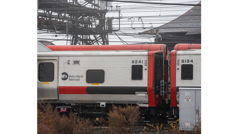 Metro North Railroad seen in New Jersey USA