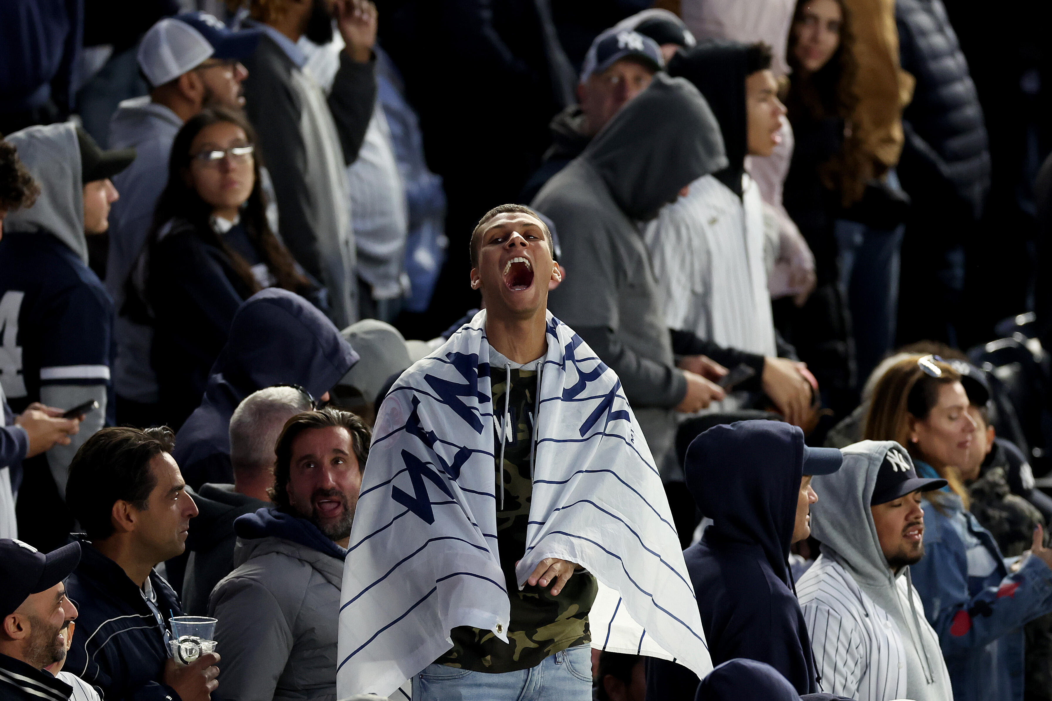 VIDEO Yankees Fans Chant “We Want Houston” Outside Yankee Stadium