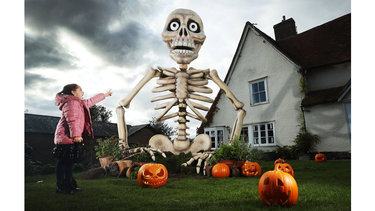 The Oldest House in Stevenage Has Been Given A Modern Halloween Style Makeover By Samsung Using Their SmartThings Technology