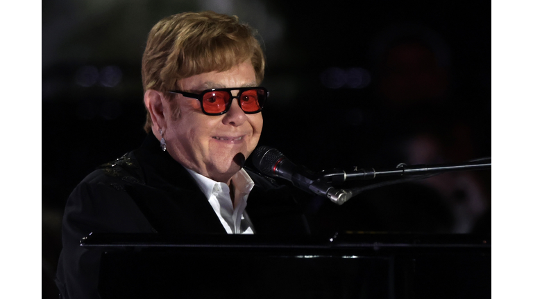 President Biden Hosts A Musical Performance By Elton John On The White House's South Lawn
