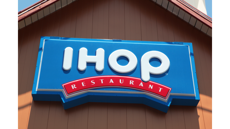 IHOP Restaurant neon sign