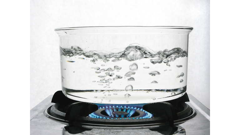Boiling Water on Gas