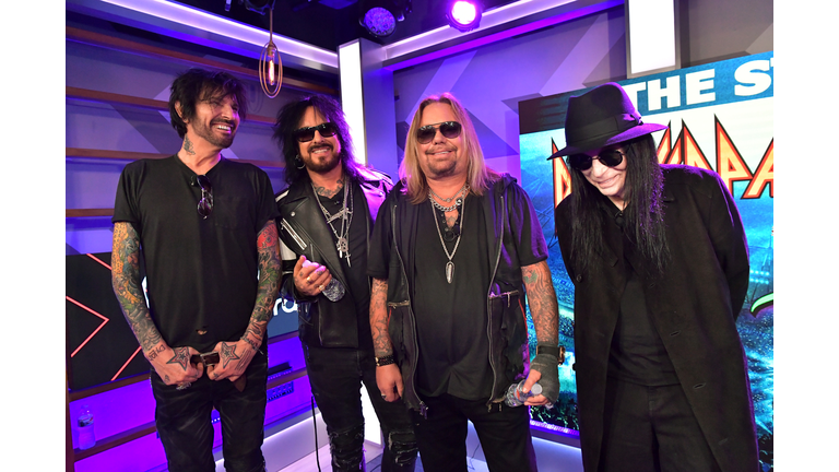 Press Conference For THE STADIUM TOUR DEF LEPPARD - MOTLEY CRUE - POISON At SiriusXM's Hollywood Studios