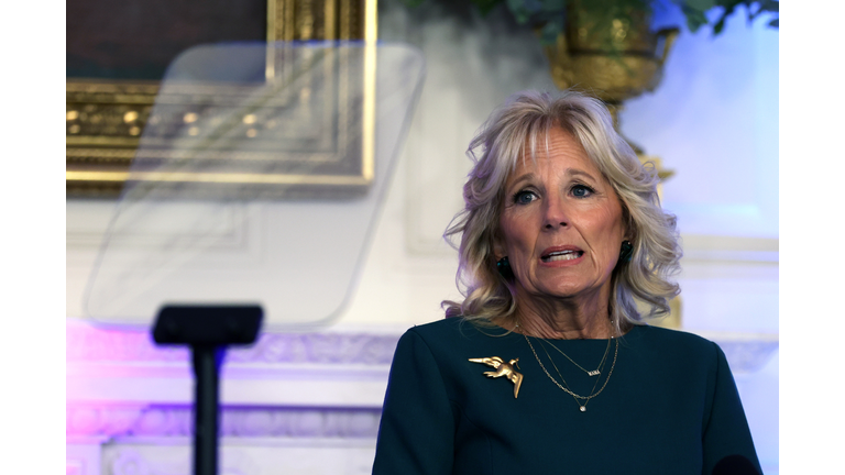 First Lady Jill Biden Hosts Cancer Roundtable With Recording Artist Mary J. Blige
