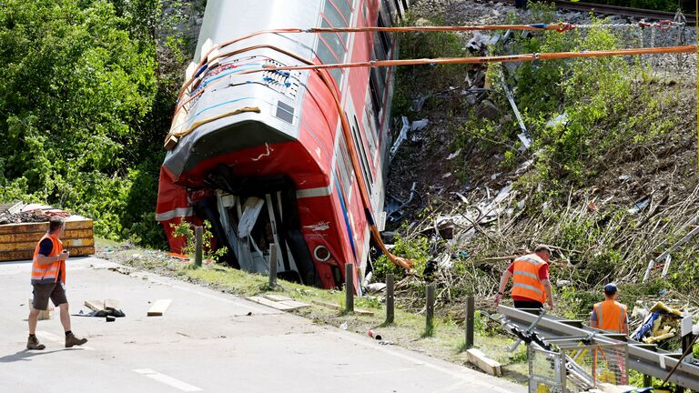 GERMANY-TRAIN-ACCIDENT