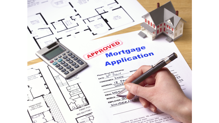 Approved mortgage application
