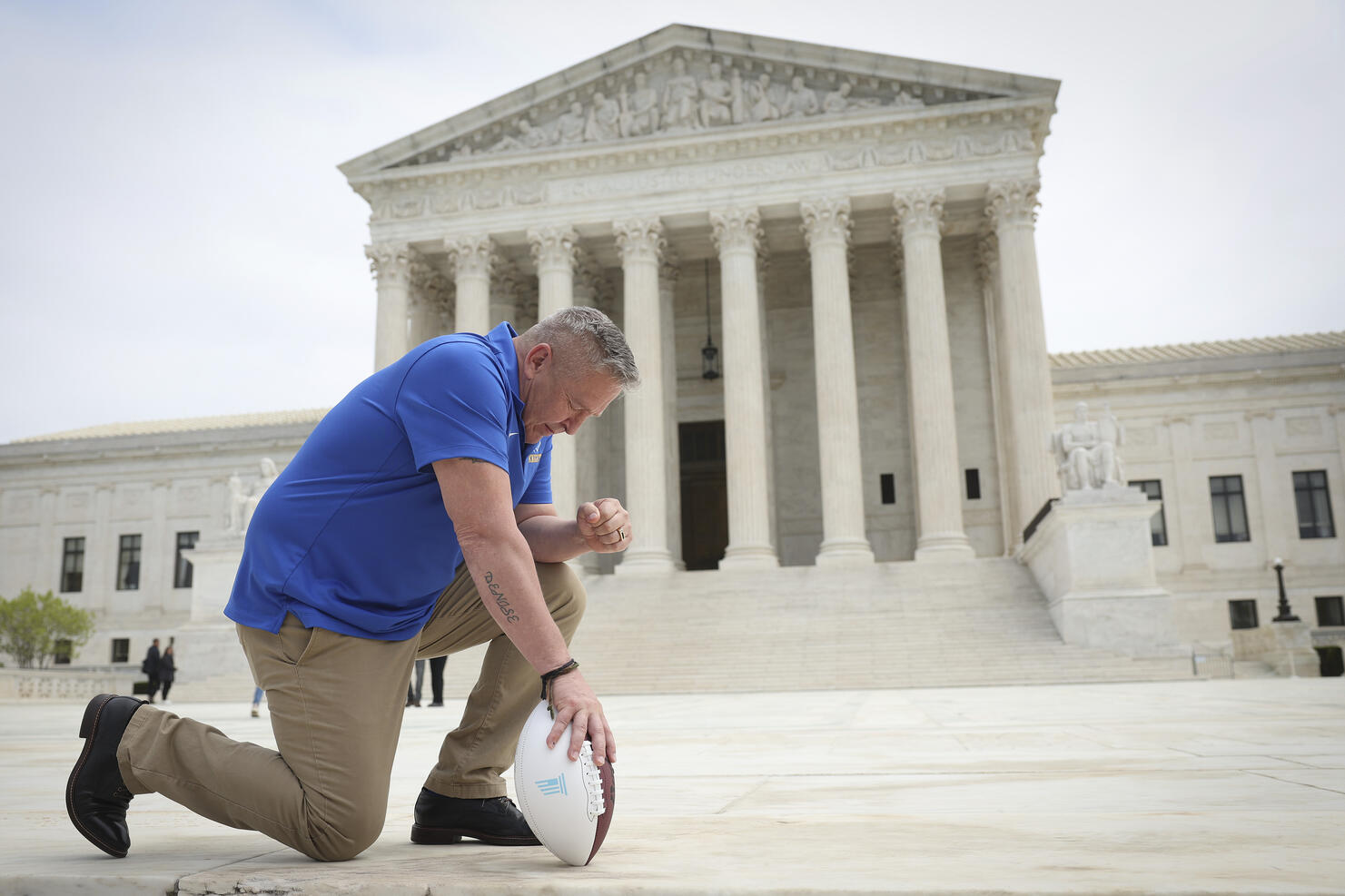 Christians Gather At Supreme Court To Pray As Bremerton Case Is Heard