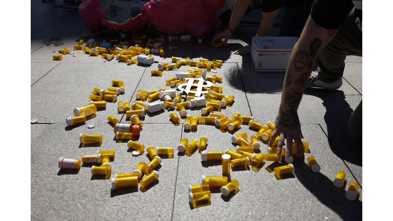 Healthcare Activists Demonstrate For Lower Drug Prices Outside The  Health And Human Services Dept.