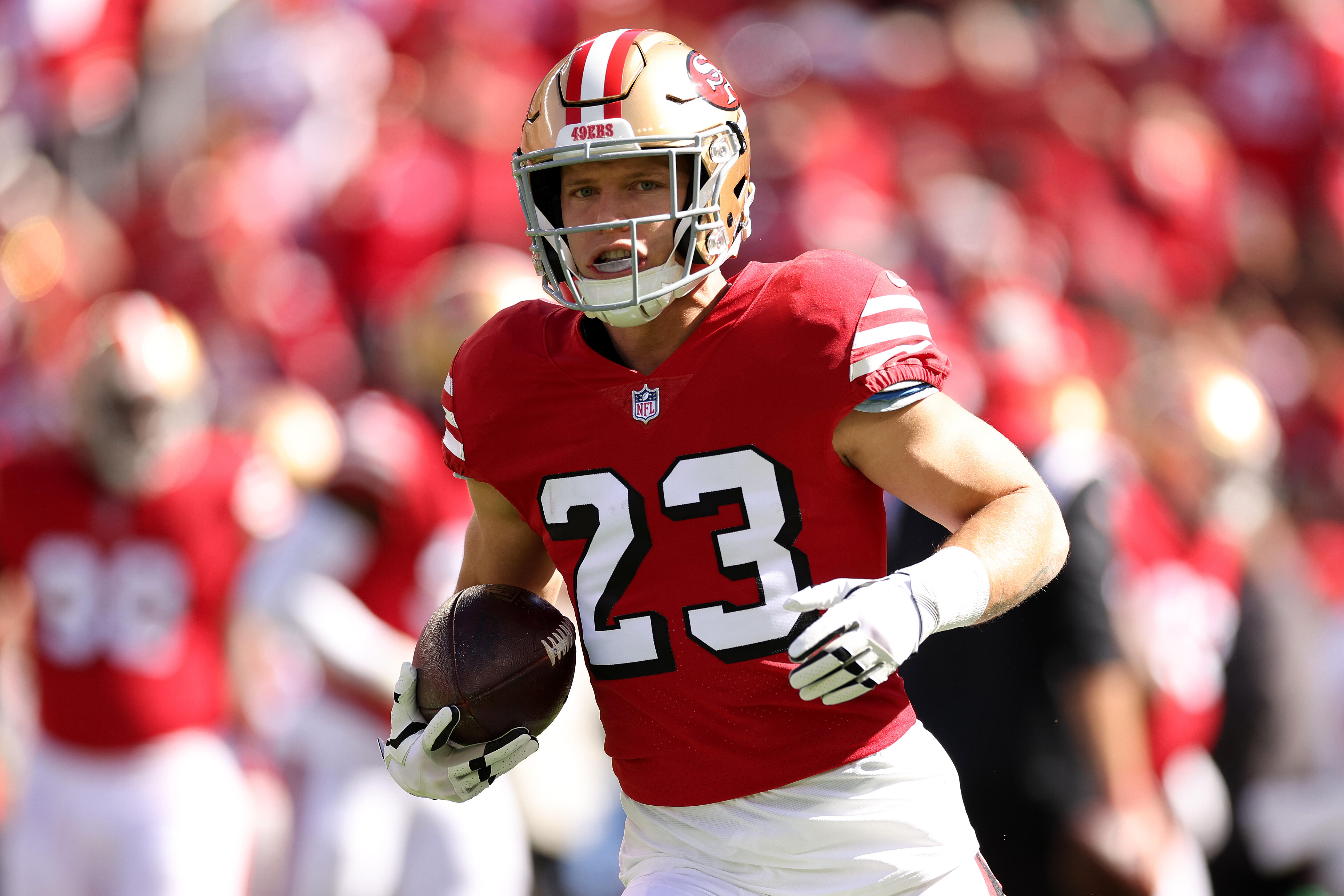 Christian McCaffrey has 'chip on my shoulder' to help 49ers win