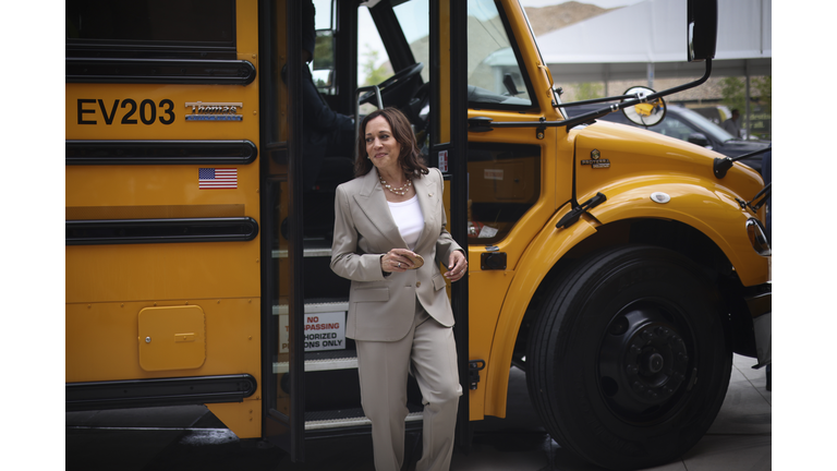 Vice President Harris Delivers Remarks On Electric School Buses