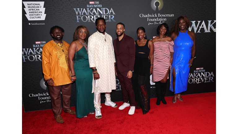 Black Panther: Wakanda Forever Red Carpet Screening At The National Museum Of African American History And Culture