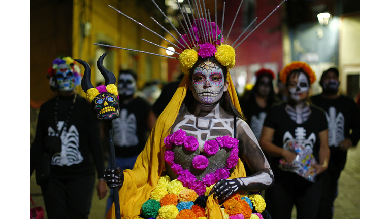 Mexicans Celebrate The Day Of The Dead