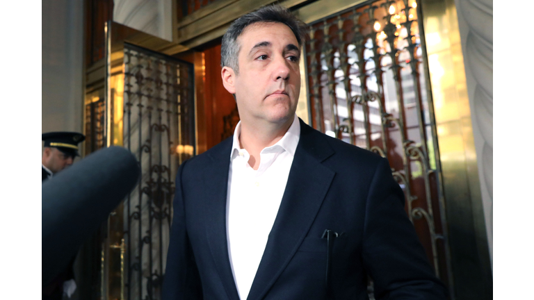 Former Trump Lawyer Michael Cohen Leaves Manhattan Apartment For Three-Year Prison Sentence