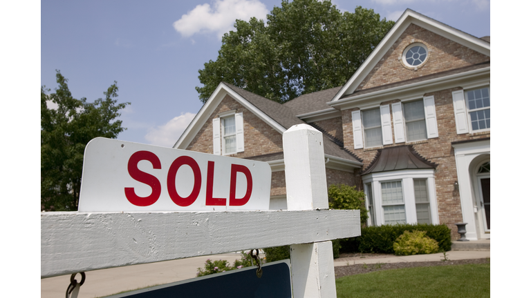 House sold sign