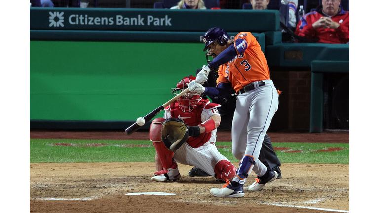 World Series - Houston Astros v Philadelphia Phillies - Game Four