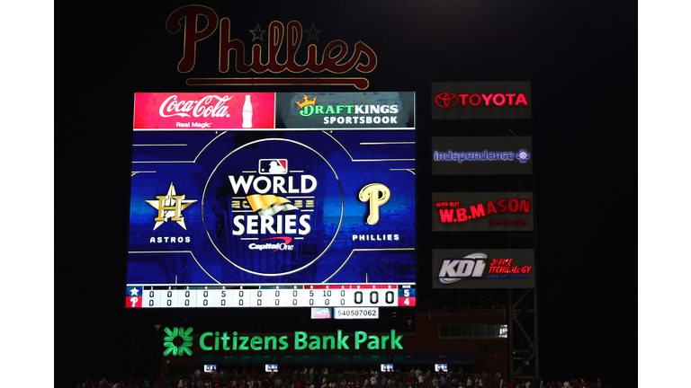 World Series - Houston Astros v Philadelphia Phillies - Game Four