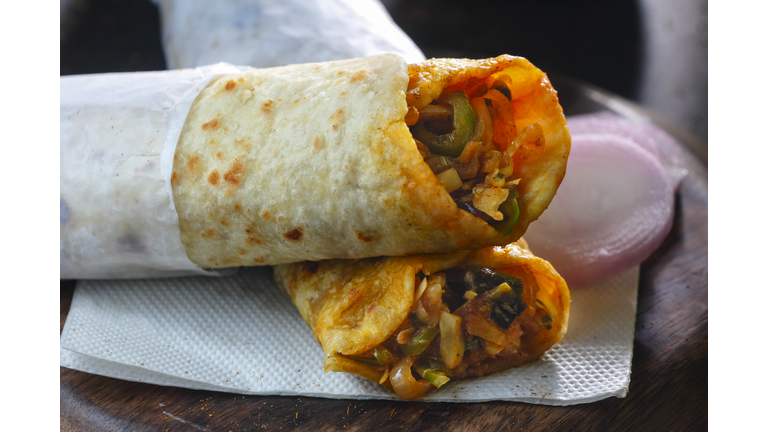 Mix Vegetable kathi roll