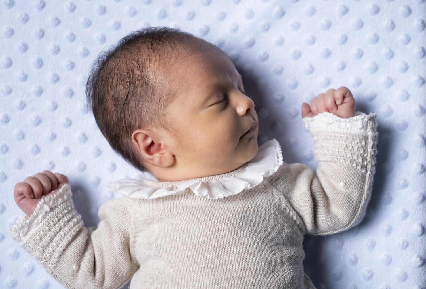 Cute newborn baby