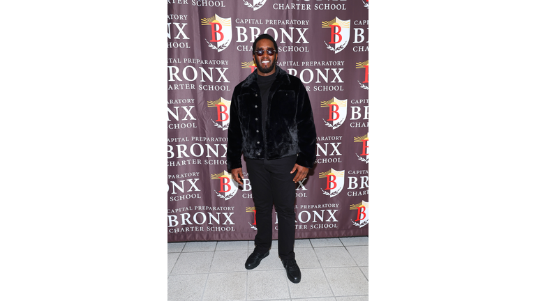 Sean “Diddy” Combs Surprises Students at His Capital Preparatory School in the Bronx