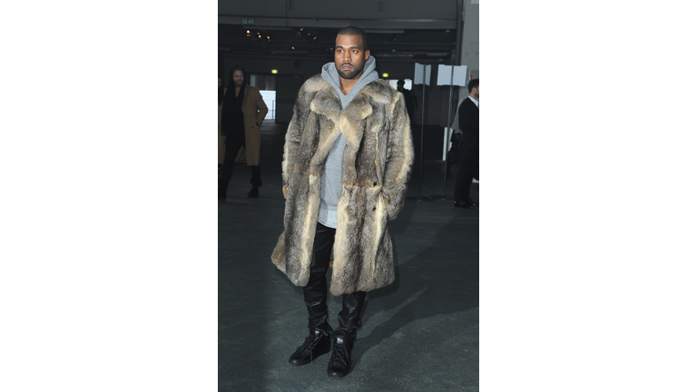 Givenchy : Front Row - Paris Fashion Week - Menswear F/W 2014-2015