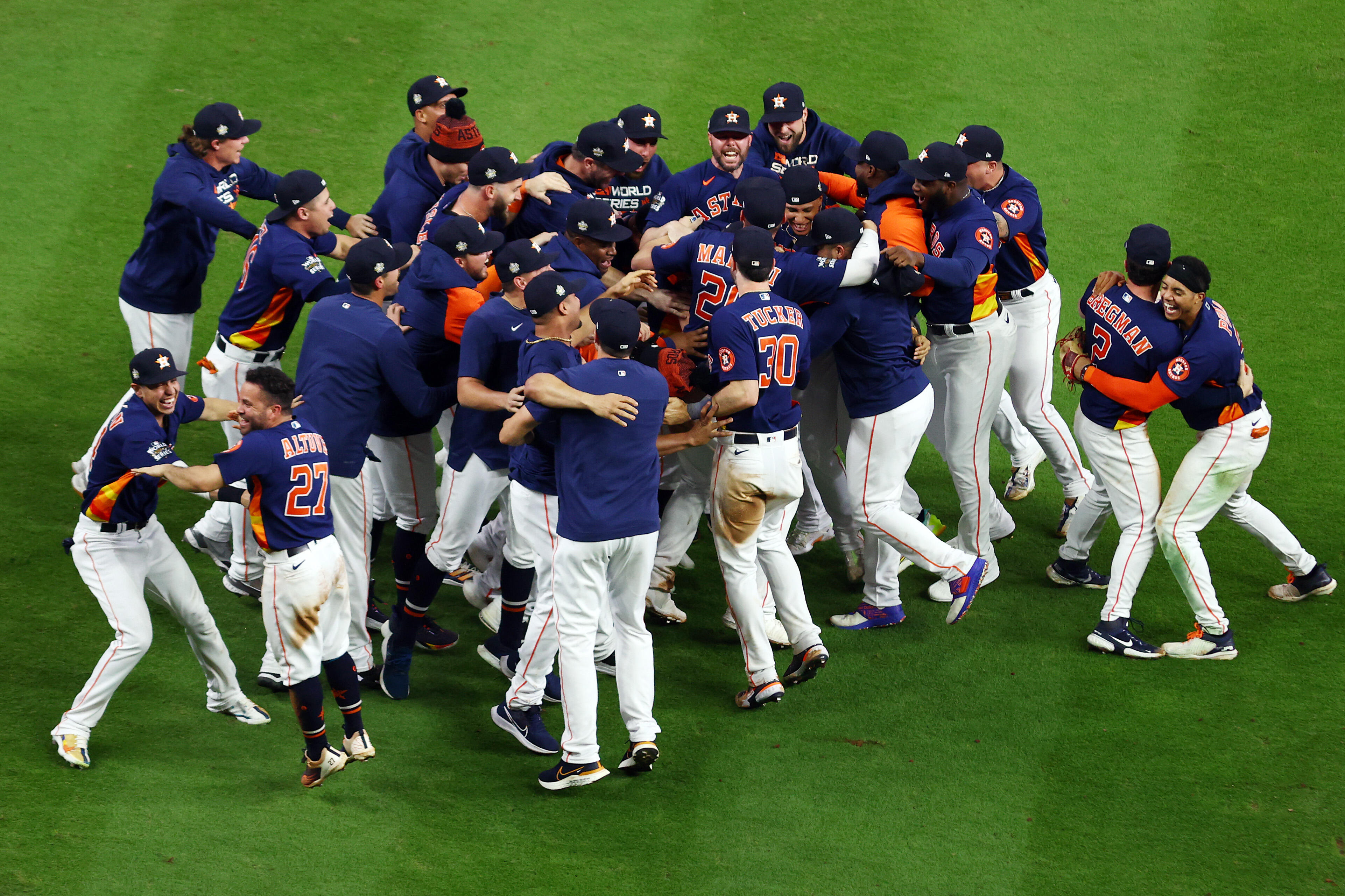 Astros celebrate World Series win, 11/05/2022