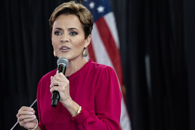 Kari Lake And Blake Masters Campaign Across Arizona Ahead Of Midterm Elections