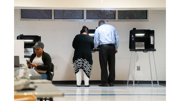 Americans Head To The Polls To Vote In The 2022 Midterm Elections