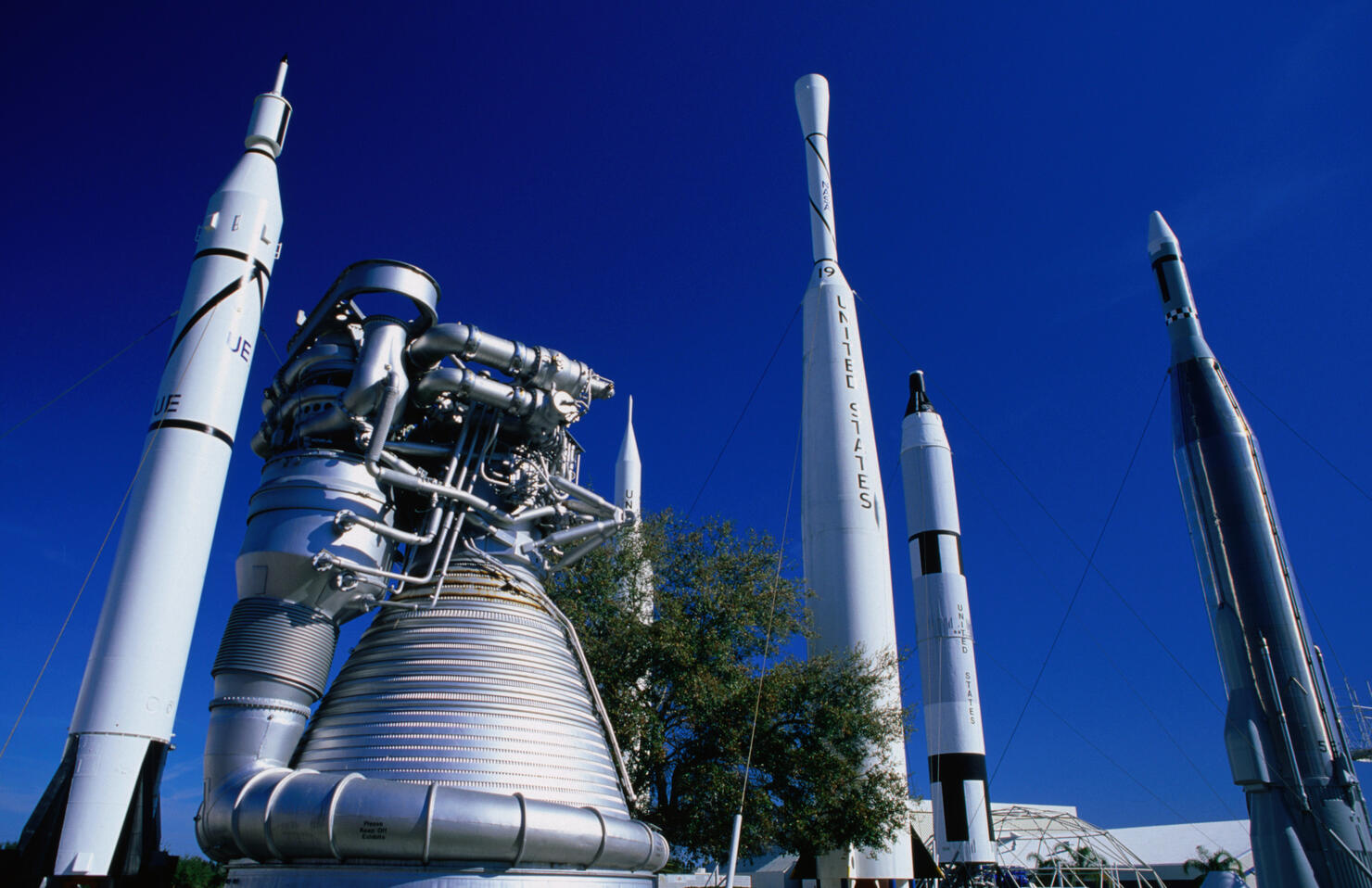 Rocket Garden at Kennedy Space Center.