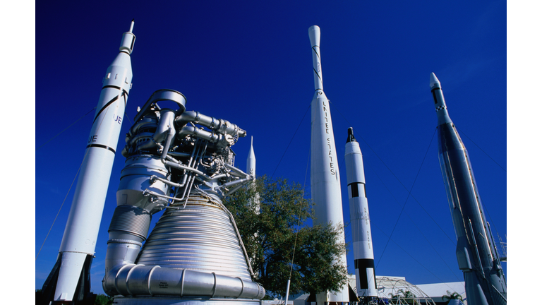 Rocket Garden at Kennedy Space Center.